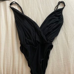 Sweetheart low back tank top bodysuit